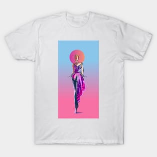 Modern Fashion Figure Theme T-Shirt